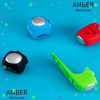 Amber กระดิ่งซิลิกา 90 dB สําหรับติดแฮนด์รถจักรยานไฟฟ้า