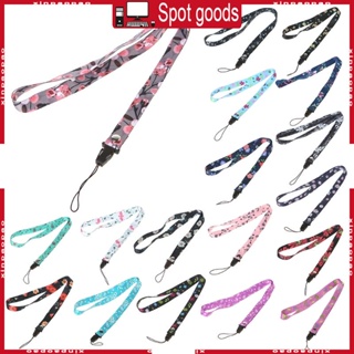 Small for Fresh Leaves Neck Strap Lanyards Mobile Phone USB Keys Straps Hang Rop