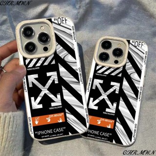 เคสโทรศัพท์มือถือ ลายลูกศร แต่งกลิตเตอร์ สําหรับ Apple Iphone 15 14 13pro 12 11xsmax xr YMPW