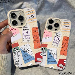 เคสโทรศัพท์มือถือ ลายฉลากข้าวสาลี หลากสี สําหรับ Apple Iphone 15 14 13pro 12 11xsmax xr NR4C