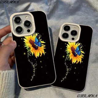 เคสโทรศัพท์มือถือ ลายดอกทานตะวัน สําหรับ Apple Iphone 15 14 13pro 12 11xsmax xr Q2GE