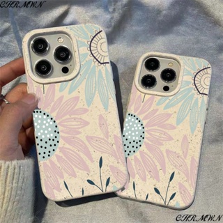 เคสโทรศัพท์มือถือ ลายดอกทานตะวัน รวมทุกอย่าง สําหรับ Apple Iphone 15 14 13pro 12 11xsmax xr CRZG