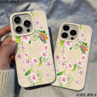 เคสโทรศัพท์มือถือ ลายพวงหรีดข้าวสาลี รวมทุกอย่าง สําหรับ Apple Iphone 15 14 13pro 12 11xsmax xr FYTR