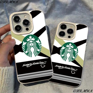 เคสโทรศัพท์มือถือ ลายนางเงือก ข้าวสาลี สีเขียว สีดํา สําหรับ Apple Iphone 15 14 13pro 12 11xsmax xr CV2L