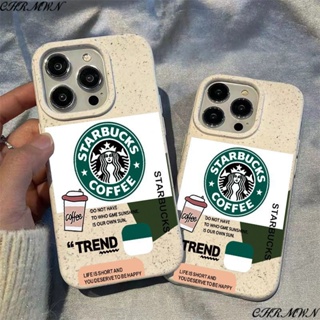 เคสโทรศัพท์มือถือ ลายฉลากกาแฟ ข้าวสาลี สําหรับ Apple Iphone 15 14 13pro 12 11xsmax xr 8LNL