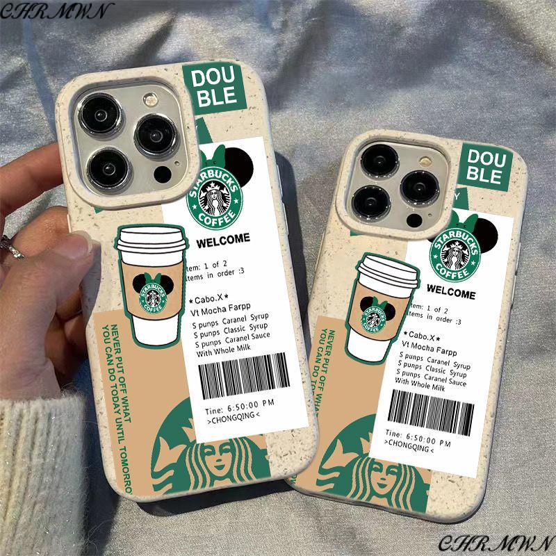 เคสโทรศัพท์มือถือ ลายฉลากชานมไข่มุก สําหรับ Apple Iphone 15 14 13pro 12 11xsmax xr LTFH