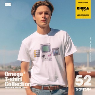 [S-5XL]เสื้อยืด Oldskull Omega No.52 (GameBoy)