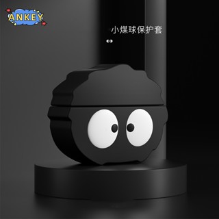 for Xiaomi Buds 3 Pro / 3T Pro Earphone Silicone Case Coal Lovely Earbuds Waterproof Shockproof Soft Protective Headphone Cover Headset Skin with Hook