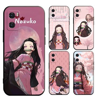 OPPO RENO 8T 4G 5G RENO 7 7Z RENO 6Z 6PRO เคสโทรศัพท์มือถือแบบนิ่ม ลายดาบพิฆาตอสูร Nezuko สําหรับ