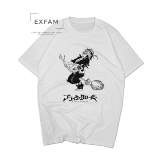 [S-5XL]เสื้อยืด พิมพ์ลายอนิเมะ Black Clover Asta