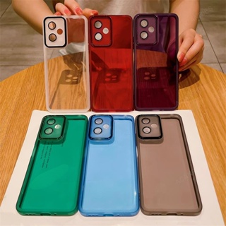 เคสโทรศัพท์ซิลิโคน TPU นิ่ม แบบใส กันกระแทก ป้องกันเลนส์กล้อง สําหรับ Tecno Spark 10C 10 Pro Hot 30i Note 30 4G 5G Smart 7