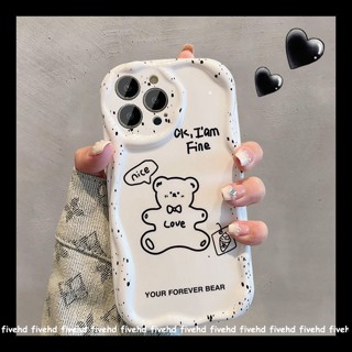 เคสโทรศัพท์มือถือ TPU แบบนิ่ม ลายการ์ตูนหมี 3D สําหรับ infinix Hot 30i 30 30Play 20 20i 20Play Smart 7 5 2020 Note 12 G96 Smart 6 6Plus Hot 8 10 Lite Hot 12 11 10