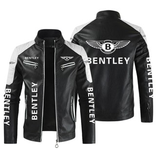 Bentley LOGO Jacket Windbreaker Flying Spur Continental Bentayga Mulsanne Car Driving Leather Long-sleeved Thin Rainproof Jacket