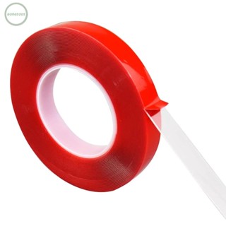 GORGEOUS~Red Film Nano Tape Tape Transparent Glue Waterproof Acrylic Red Film Durable