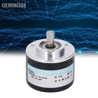 Gemini308 ตัวเข้ารหัสส่วนเพิ่ม PNP IP50 เส้นผ่านศูนย์กลางภายนอก 50 มม. 2 เฟสสำหรับการควบคุมอัจฉริยะ DC5‑24V