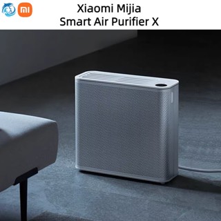 Xiaomi Mijia เครื่องฟอกอากาศอัจฉริยะ X ไอออนลบ หน้าจอ LCD กําจัดฝุ่น ฟอร์มาลดีไฮด์ PM2.5 เสียงเงียบ ขนาดใหญ่ สําหรับห้องนอน ห้องนั่งเล่น