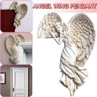 Redemption Angel Door Frame Decoration Awakening Angel Wings Resin Pendant Decor