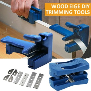 New Double Edge Trimmer Hand Woodworking Straight Laminate Edge Banding Machine