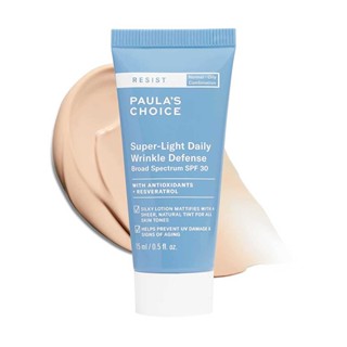 Paulas Choice Resist Super-Light Daily Wrinkle Defense SPF 30 Tinted Sunscreen Moisturizer