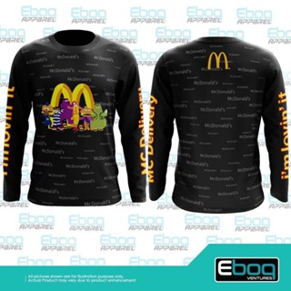 เสื้อกีฬาแขนสั้น ผ้าไมโครไฟเบอร์ ลายทีม baju mcdonalds sublimation mcdonalds 2022