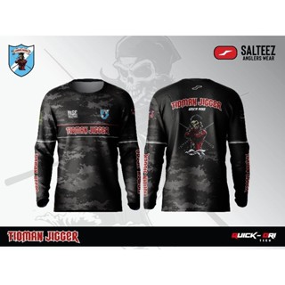 เสื้อกีฬาแขนสั้น ลายทีมตกปลา 2022 v2 salteez tioman jigger