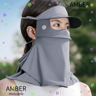 Amber ผ้ากันเปื้อน ผ้าเรยอน ระบายอากาศ ป้องกันรังสียูวี สําหรับตกปลากอล์ฟ