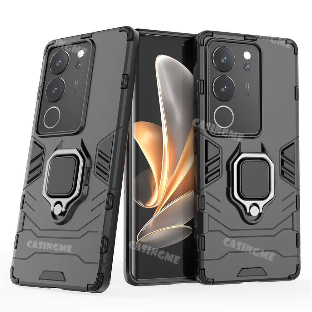 เคสมือถือ แบบแข็ง พร้อมแหวนแม่เหล็ก กันกระแทก สําหรับ Vivo V29 5G 2023 Vivo V29 5G V 29 VivoV29 V29P