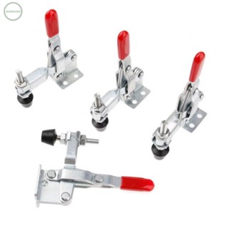 GORGEOUS~Quick Fixture Toggle Clamp Clips Galvanized Iron Quick Fixture Toggle Clamp 4PCS