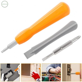 GORGEOUS~Double-end Bit 11.6cm/4.6 In 1x Handle 4Pcs/Set Alloy Steel Battery Bits