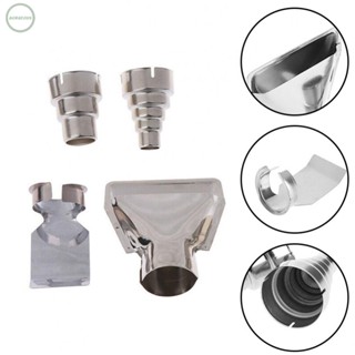 GORGEOUS~Hot Air Nozzle Electric Kit Shrink Wrap Stainless Steel 4Pcs Heat Air Nozzles