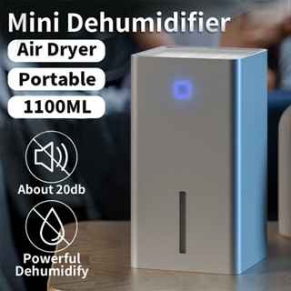 1pc New 1.1L Mini Dehumidifier Portable Air Dryer Home Condensation Machine