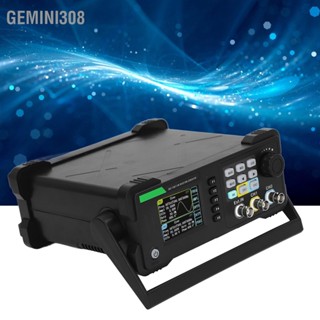 Gemini308 เครื่องกำเนิดสัญญาณ DDS 20MHz 200MSa/s 2 แชนแนล รูปคลื่นโดยพลการ 0‑359.99° ความต่างเฟส AC100‑240V