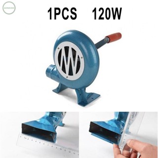 GORGEOUS~Powerful Centrifugal Fan Blower Blue Handheld Blower for Outdoor Cooking