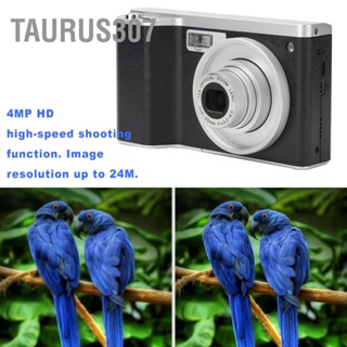 Taurus307 หน้าจอสัมผัส 4.0 นิ้ว Mini Ultra HD 24MP กล้องวิดีโอดิจิตอล 24 ล้านพิกเซล X8