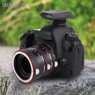 Taurus307 ชุดวงแหวนอะแดปเตอร์เลนส์ขยายมาโครโฟกัสอัตโนมัติสำหรับเลนส์ Canon Ef EF S