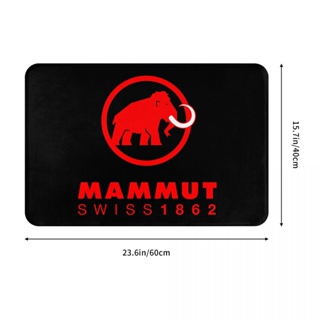 ใหม่ พร้อมส่ง พรมเช็ดเท้า ผ้าสักหลาด ลายโลโก้ Mammut กันลื่น ดูดซับน้ําได้ดี แห้งเร็ว 16x24 นิ้ว สําหรับปูพื้นห้องน้ํา ห้องนั่งเล่น โซฟา ห้องนอน