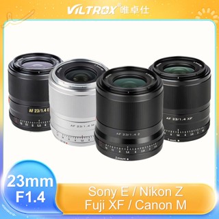 Viltrox 23mm F1.4 APS-C AF STM เลนส์โฟกัสอัตโนมัติ รูรับแสงขนาดใหญ่ สําหรับ Fuji Fujifilm X Sony E Nikon Z Canon M EOS M