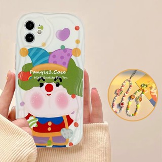 เคสป้องกันโทรศัพท์มือถือ แบบนิ่ม ลายการ์ตูนโจ๊กเกอร์ มีสายโซ่คล้อง สําหรับ Infinix Hot 20 Play Hot 20i 20 12 Play 30 30i Hot 8 9 Infinix Note 12 Turbo G96 Infinix Smart 6 7 5 6 Pua 5 2020