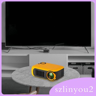 [szlinyou2] เครื่องเล่นมีเดียวิดีโอ USB ปลั๊ก US 110V ขนาดเล็ก พร้อมรีโมตคอนโทรล โฮมเธียเตอร์ 5.3x3.8x2 นิ้ว สําหรับเด็ก