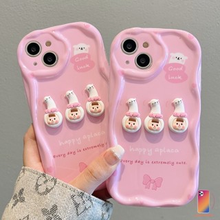 เคสโทรศัพท์มือถือ ขอบโค้ง ลายการ์ตูนผู้หญิง 3D สีชมพู สําหรับ VIVO Y12S Y12 Y20 Y15S Y22 Y22S Y35 Y15C Y56 Y02A Y91C Y21 2021 Y16 Y21A Y21T Y30 DIY