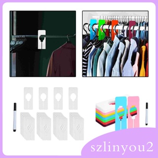 [szlinyou2] ไม้แขวนเสื้อ แบ่งขนาดเสื้อผ้า สําหรับตู้เสื้อผ้า 28 ชิ้น