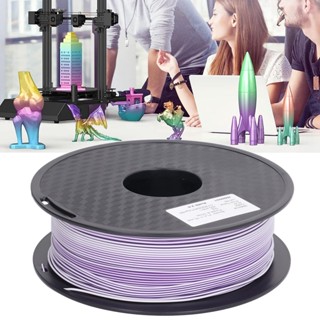 Ryo Tools 3D Printer PLA Filament Dual Color Purple White Neat Wiringly Print Silky Appearance