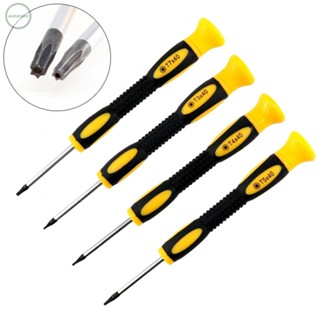 GORGEOUS~Yellow Screwdriver Screwdriver T3-T7 With Hole 1pc Brand New High Quality