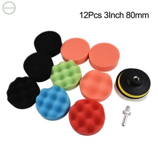 GORGEOUS~Polishing Pads 3inch For fine detailing of car Sponge Backing Cleaning