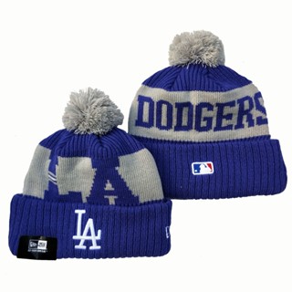 Losangelesdodgerssnapbackbeanies หมวกถัก ให้ความอบอุ่น