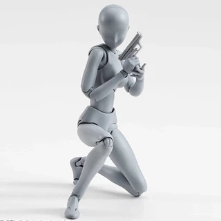 จัดส่งทันที SHF Human Mannequin ฟิกเกอร์ หุ่นโมเดล ชาย หญิง หุ่นฟิกเกอร์มนุษย์ ขยับได้ สําหรับศิลปิน