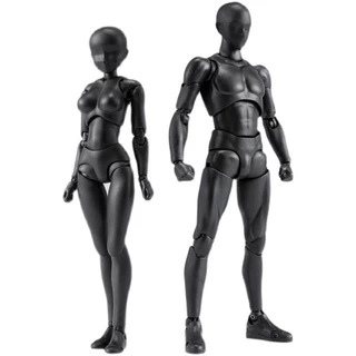 จัดส่งทันที SHF Human Mannequin ฟิกเกอร์ หุ่นโมเดล ชาย หญิง หุ่นฟิกเกอร์มนุษย์ ขยับได้ สําหรับศิลปิน
