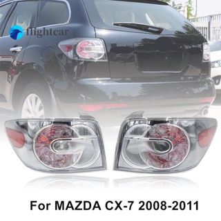 ไฟท้ายรถยนต์ ไม่มีหลอดไฟ สําหรับ MAZDA CX-7 CX7 2008 2009 2010 2011 2 ชิ้น