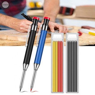 GORGEOUS~Carpenter Pencil 4Pcs/Set Deep Hole Maker Easy To Use For Draw On Metal
