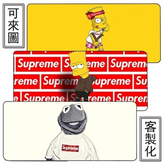 แผ่นรองเมาส์ ขนาดใหญ่พิเศษ ลายซูพรีม แฟชั่น
